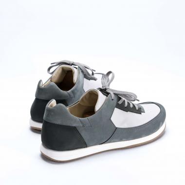 Shadow Pigeon gray nubuck and leather sneakers