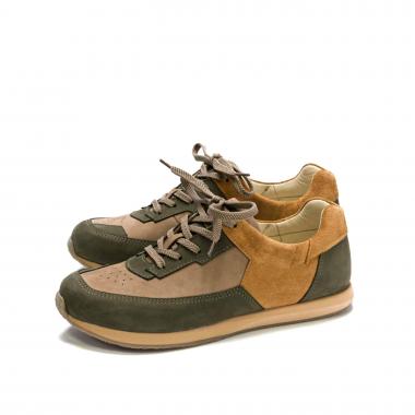 Shadow Wheat Suede Sneakers