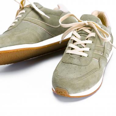 Sabotage Moss Suede Sneakers