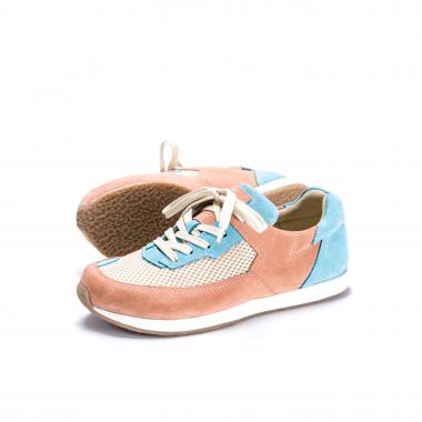 Shadow Peach Lagoon Suede Sneakers