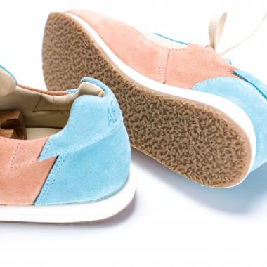 Shadow Peach Lagoon Suede Sneakers