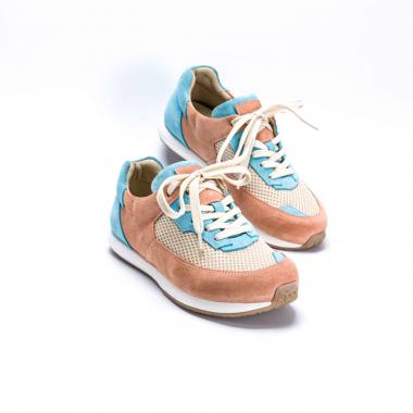 Shadow Peach Lagoon Suede Sneakers