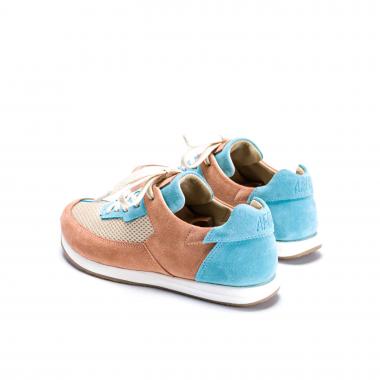 Shadow Peach Lagoon Suede Sneakers