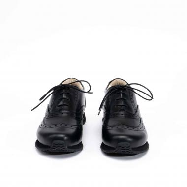 Brogue sneakers Croco Black