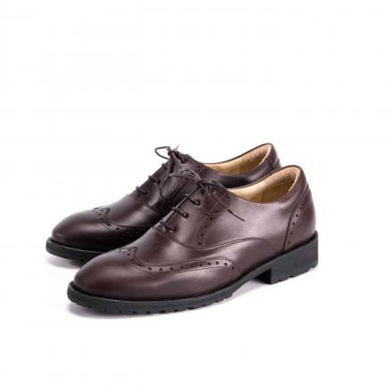 Классические мужские ботинки на усиленной подошве Brogue №1 Mocco Trek