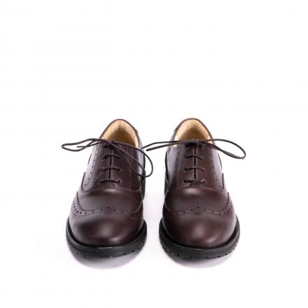 Классические мужские ботинки на усиленной подошве Brogue №1 Mocco Trek