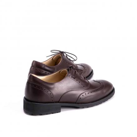 Классические мужские ботинки на усиленной подошве Brogue №1 Mocco Trek