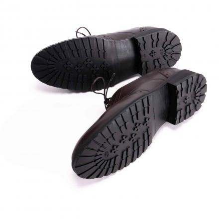 Классические мужские ботинки на усиленной подошве Brogue №1 Mocco Trek