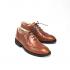 Классические мужские ботинки Brogue №1 Cognac Trek