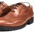 Классические мужские ботинки Brogue №1 Cognac Trek