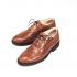 Классические мужские ботинки Brogue №1 Cognac Trek