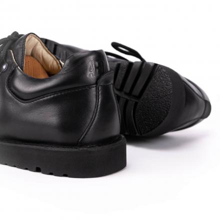 Кожаные ботинки хайкеры Lowker All Black