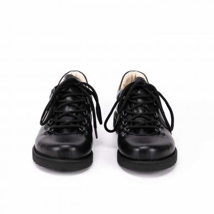 Кожаные ботинки хайкеры Lowker All Black