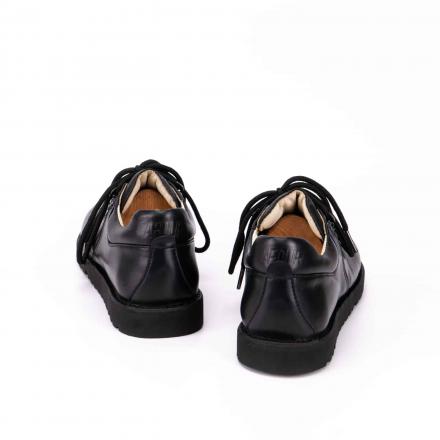 Кожаные ботинки хайкеры Lowker All Black