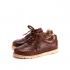 Кожаные брогированные кроссовки Sabotage Brogue Brandy