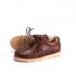 Кожаные брогированные кроссовки Sabotage Brogue Brandy