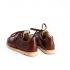 Кожаные брогированные кроссовки Sabotage Brogue Brandy