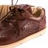 Кожаные брогированные кроссовки Sabotage Brogue Brandy