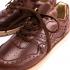 Кожаные брогированные кроссовки Sabotage Brogue Brandy
