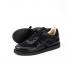 Кожаные брогированные кроссовки Sabotage Brogue Back to Black