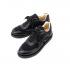 Кожаные брогированные кроссовки Sabotage Brogue Back to Black