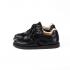 Кожаные брогированные кроссовки Sabotage Brogue Back to Black