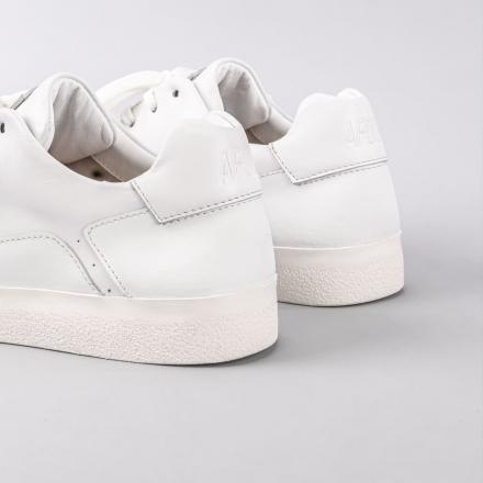 Классические белые кожаные кеды Orongo White