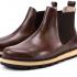 Классические ботинки челси на усиленной прошитой подошве Chelsea Hike Mocco