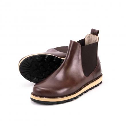 Классические ботинки челси на усиленной прошитой подошве Chelsea Hike Mocco