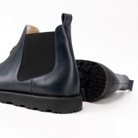 Классические ботинки челси на усиленной прошитой подошве Chelsea Hike Deep Ocean