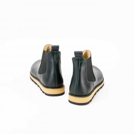 Классические ботинки челси на усиленной прошитой подошве Chelsea Hike Emerald