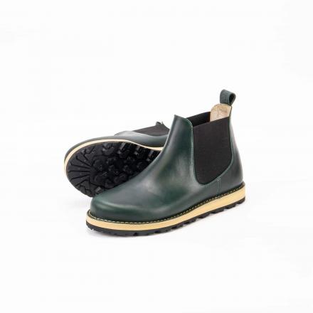 Классические ботинки челси на усиленной прошитой подошве Chelsea Hike Emerald