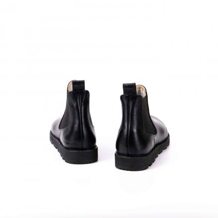 Классические ботинки челси на усиленной прошитой подошве Chelsea Hike Buffalo Black 