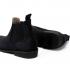 Классические ботинки Chelsea Black Suede