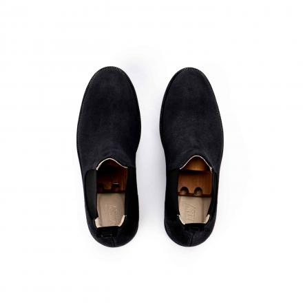 Классические ботинки Chelsea Black Suede