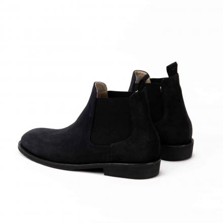 Классические ботинки Chelsea Black Suede