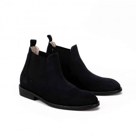 Классические ботинки Chelsea Black Suede