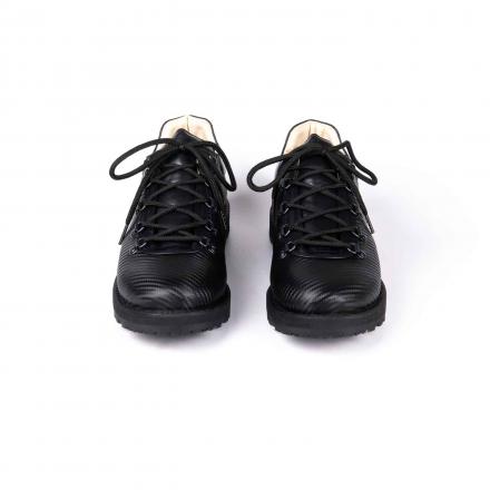 Кожаные ботинки хайкеры Lowker Carbon Black