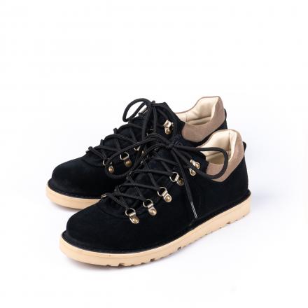 Замшевые ботинки хайкеры Lowker Doppio