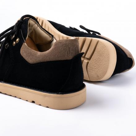 Замшевые ботинки хайкеры Lowker Doppio