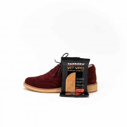 Салфетки для чистки обуви из замши, нубука и велюра, Tarrago