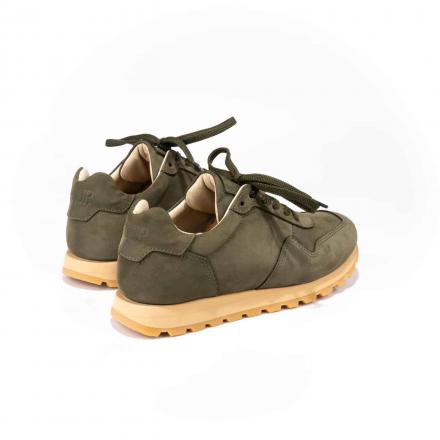 Кроссовки из нубука CODE Olive Trek