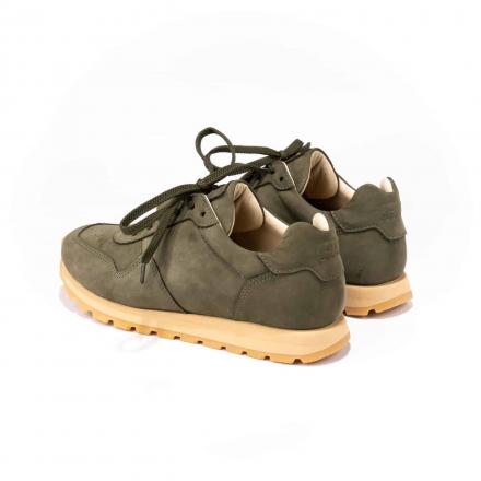 Кроссовки из нубука CODE Olive Trek