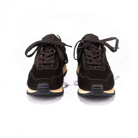 Кроссовки из нубука CODE Brown Trek