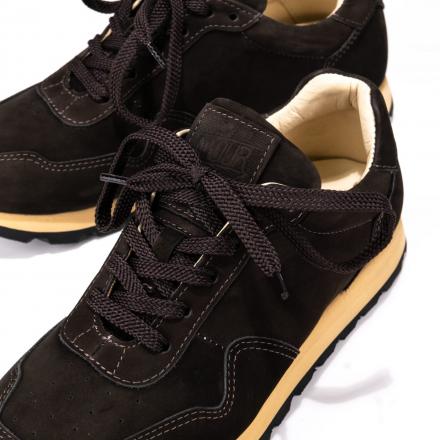 Кроссовки из нубука CODE Brown Trek