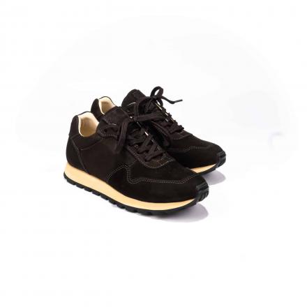 Кроссовки из нубука CODE Brown Trek