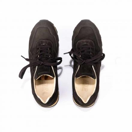 Кроссовки из нубука CODE Brown Trek