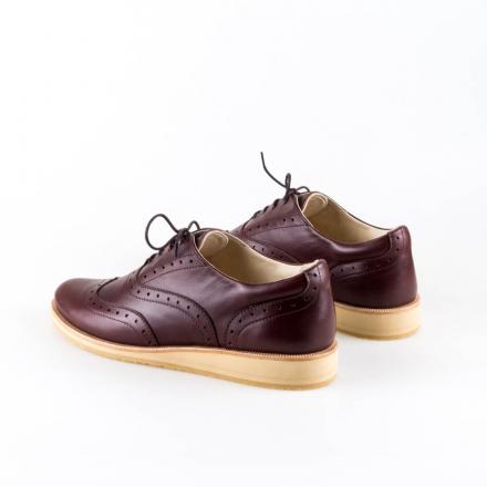 Женские полуботинки Brogue №2 Browny