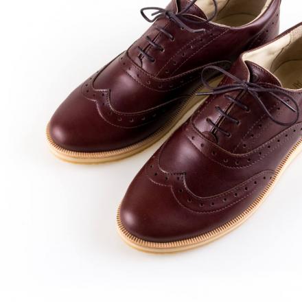 Женские полуботинки Brogue №2 Browny