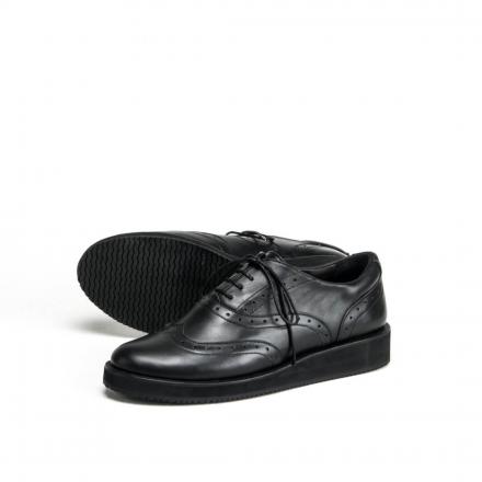 Женские полуботинки на платформе Brogue №2 All Black 10